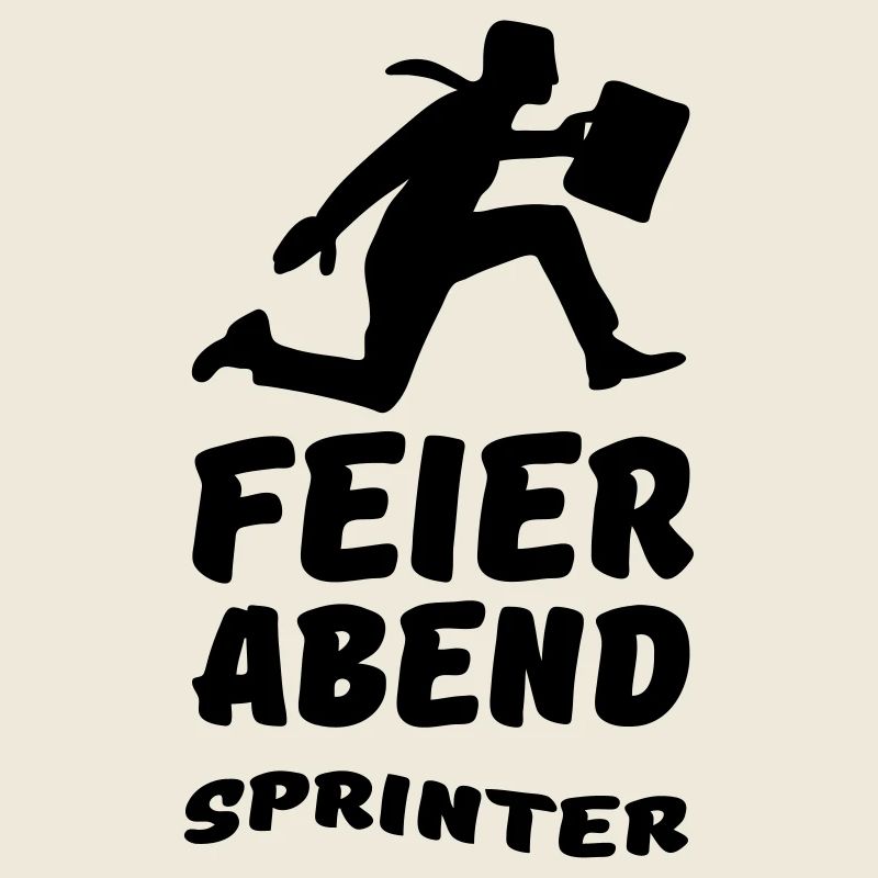 Feierabend Sprinter Geschenk Arbeit Büro