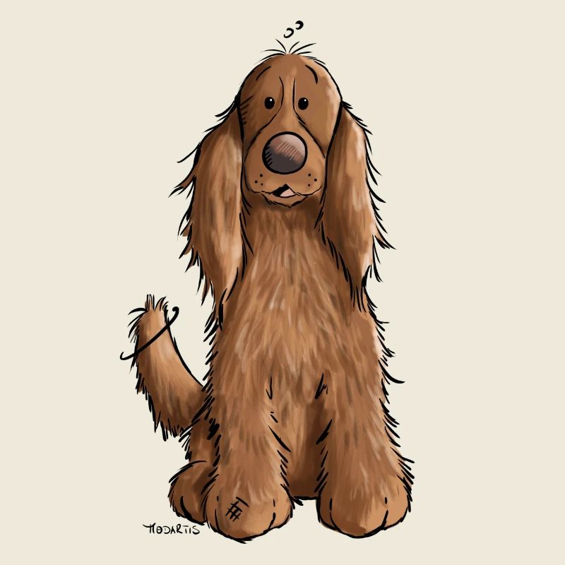 Cocker Spaniel mach Sitz