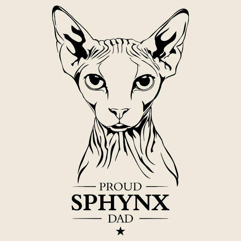 Sphynx Dad Cat Cats Wilsigns