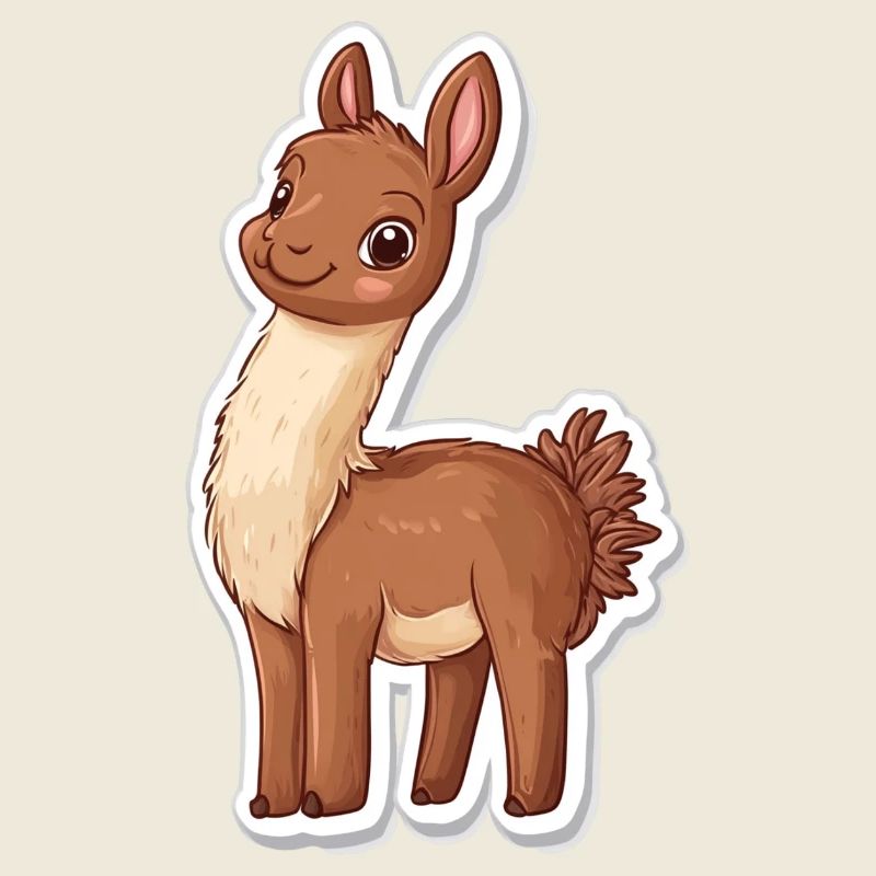 Llama Alpaca Llama Animal Gift
