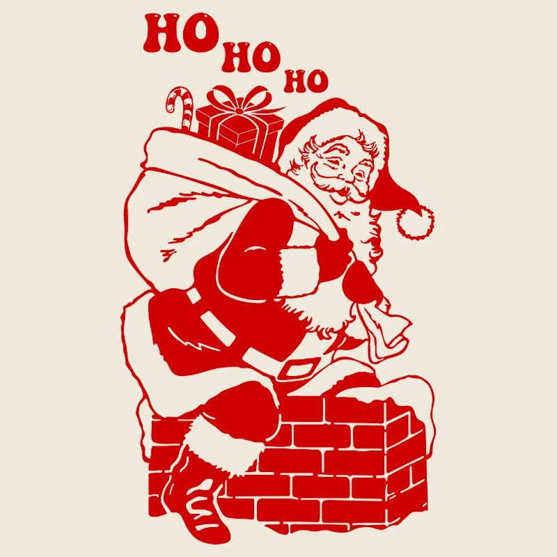 Weihnachtsmann mit geschenken