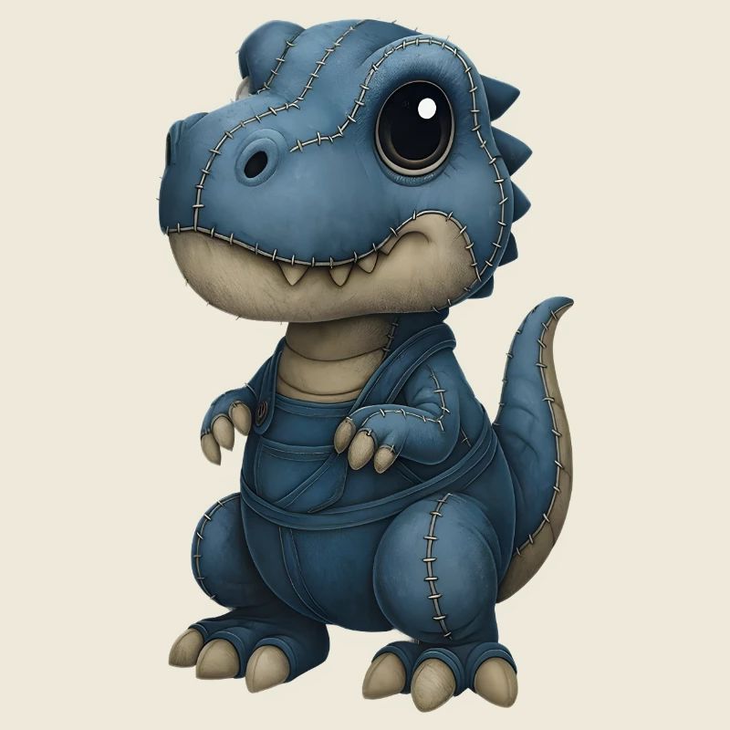 Patchwork Dino Flickenlook