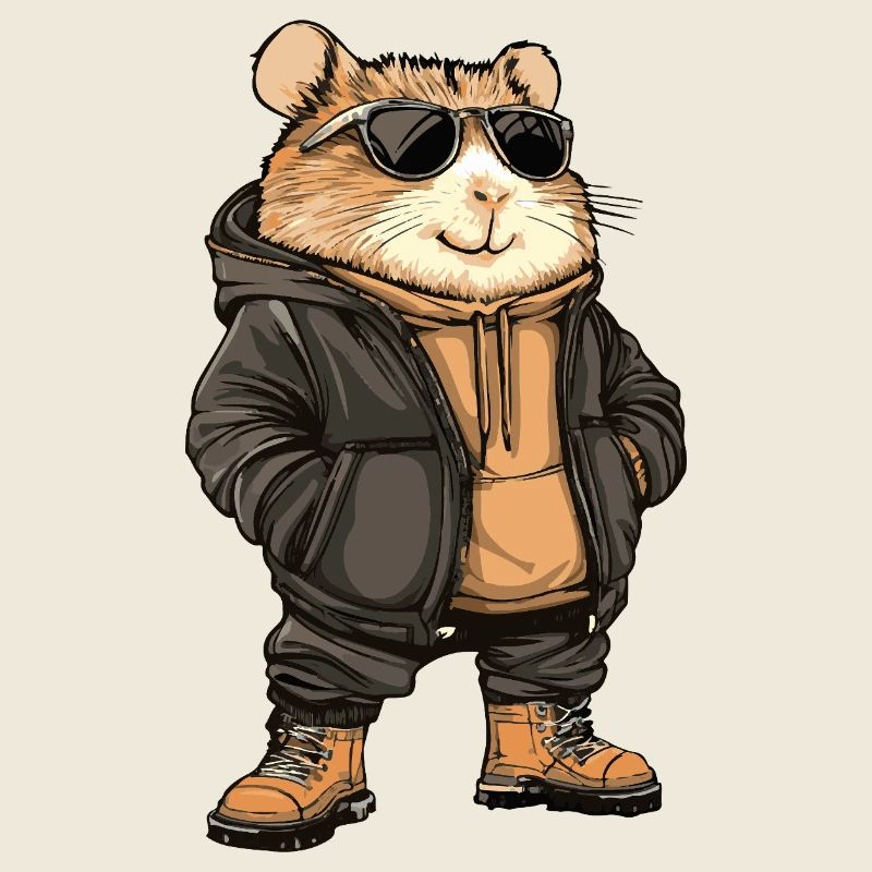 Hamster Cool Winter