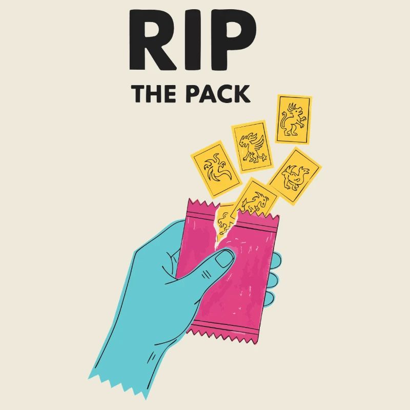 Rip The Pack Sammelkarten-Booster-Pack-Ripping