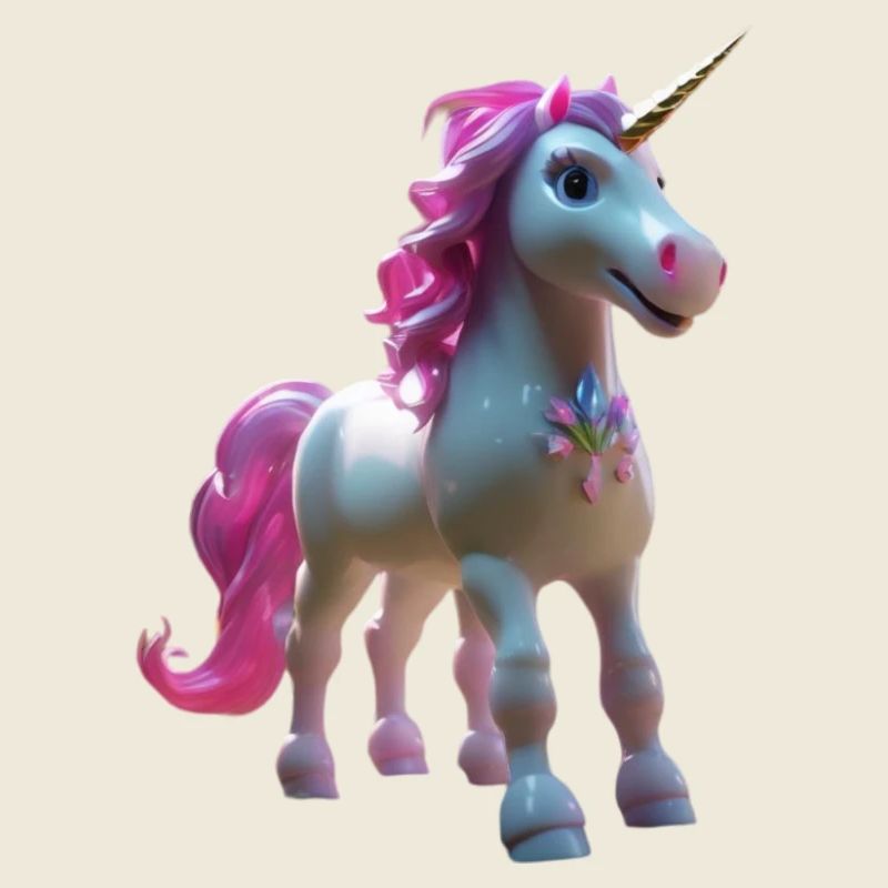 Pastell-Einhornblüte
