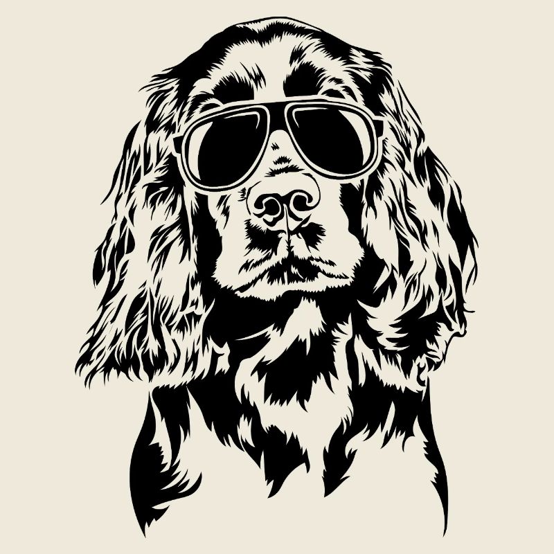 Boykin Spaniel Cool Portrait Dog Dog Wilsigns