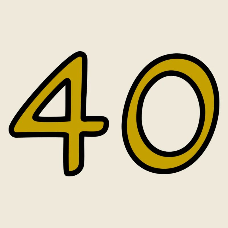 40. 40 ANS. 40e ANNIVERSAIRE. ANNIVERSAIRE 40 ANS.