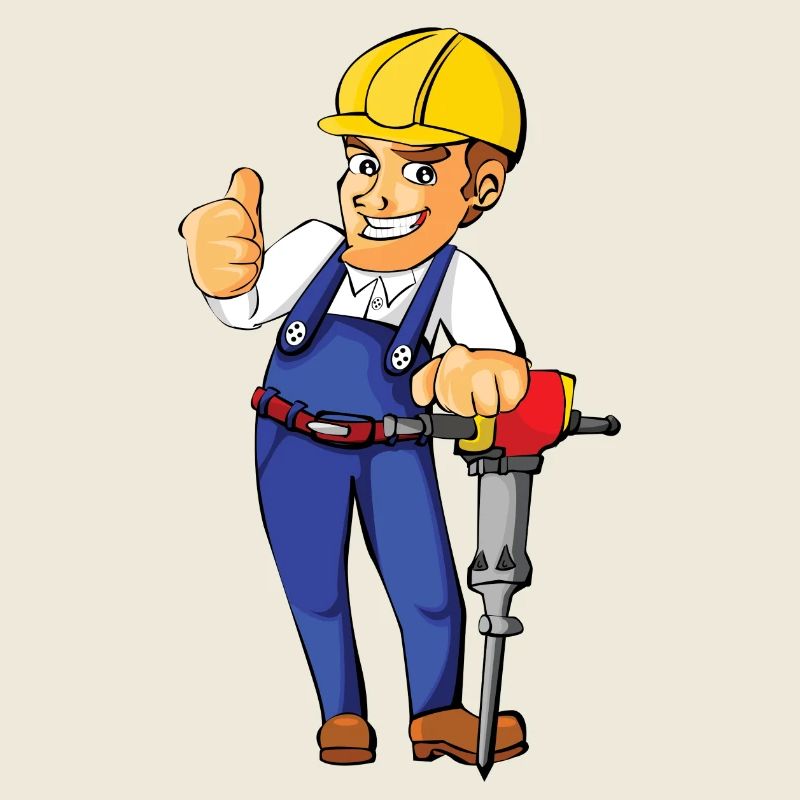 construction worker bauarbeiter strassenbau2