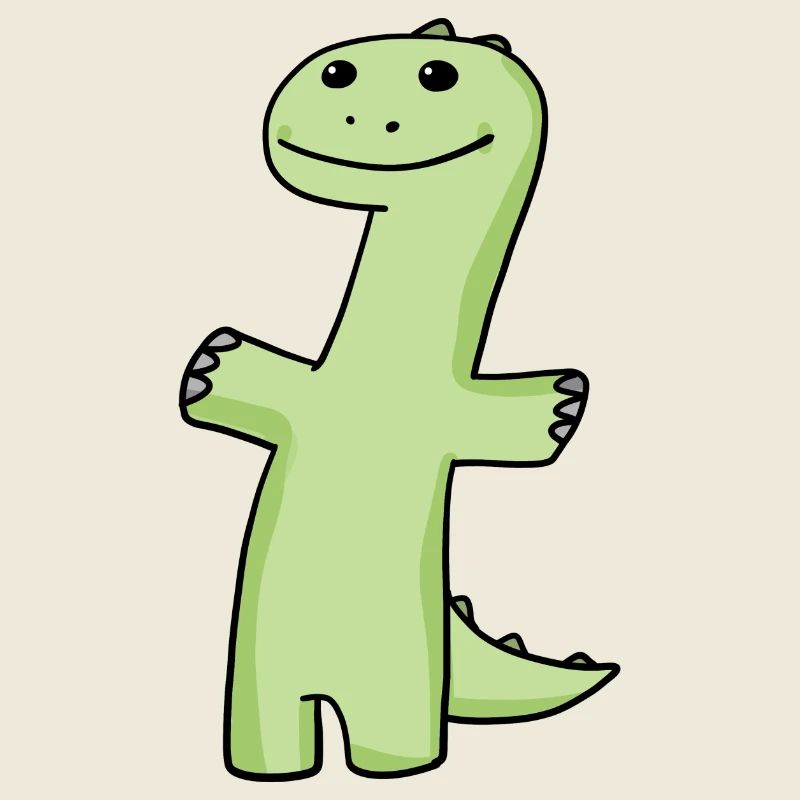 Dinosaurier Grün