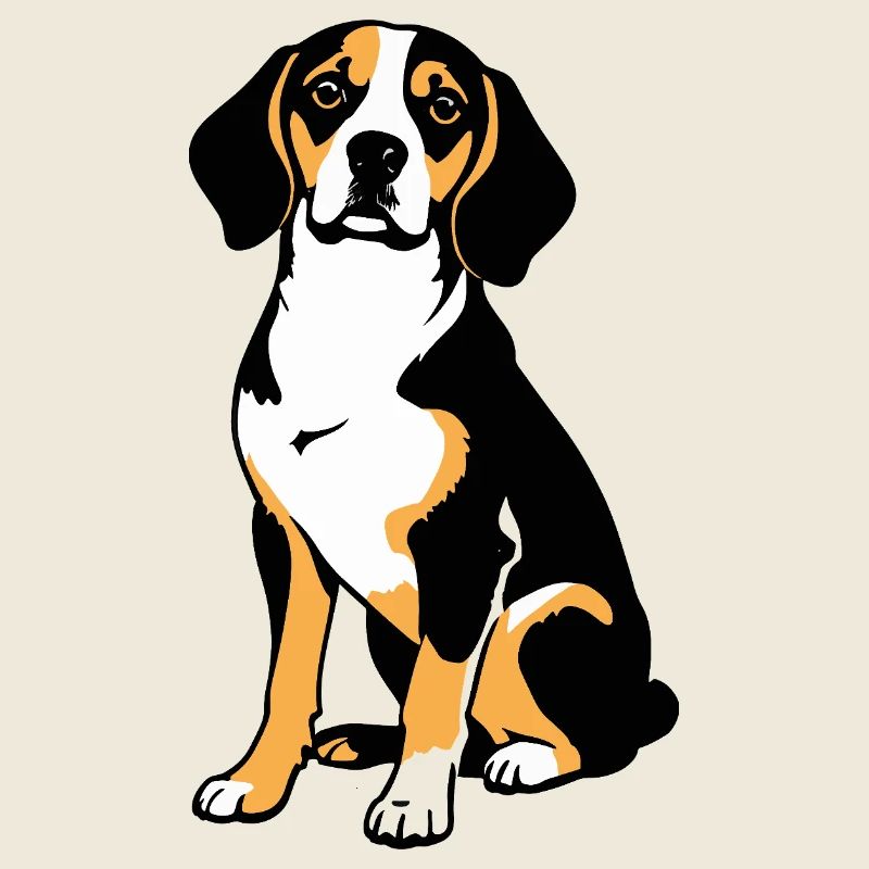 Beagle - Conception de chien de compagnie
