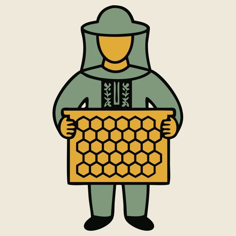 Beekeeper Honeycomb Beekeeping Beekeeping Honey Harvest
