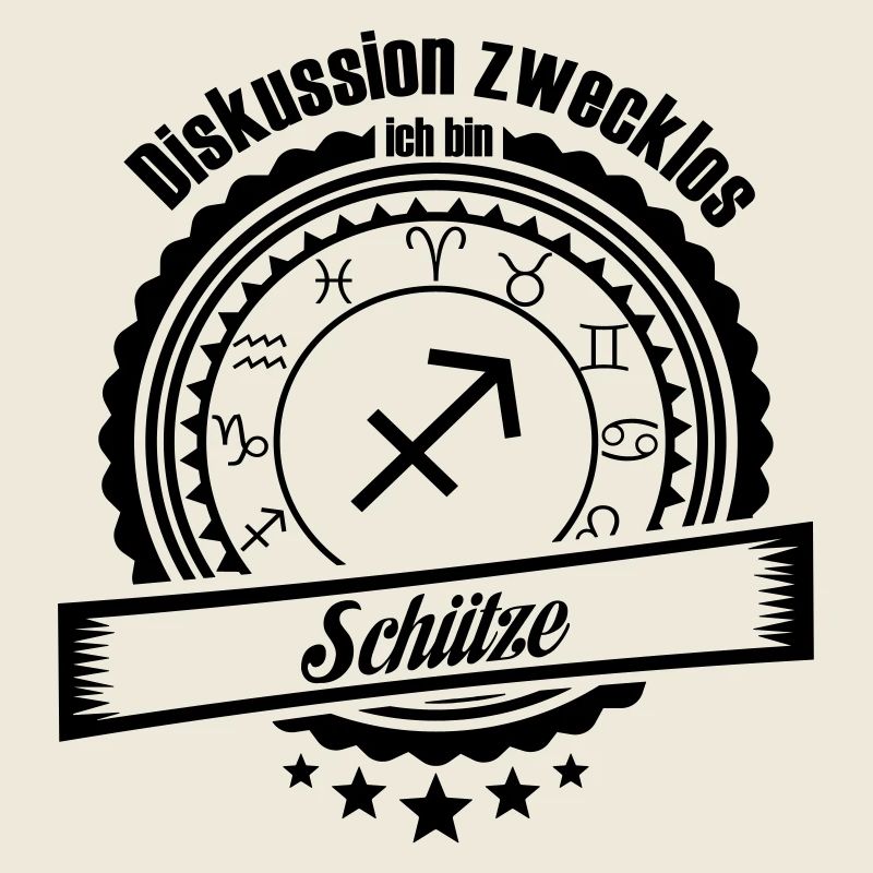 Diskussion zwecklos. Ich bin Schütze