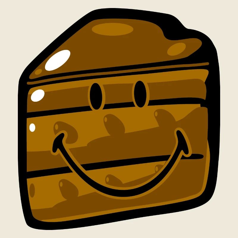 Smiley Cake Slice