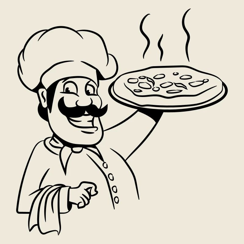 cuire la pizza de cuisson