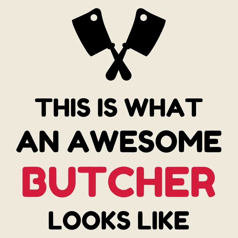 Butcher Metzger Boucher Carnicero Meat BBQ
