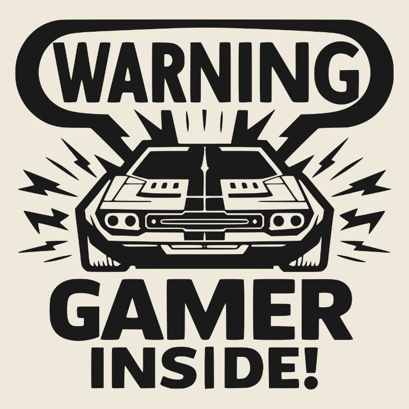 Warning Gamer Inside