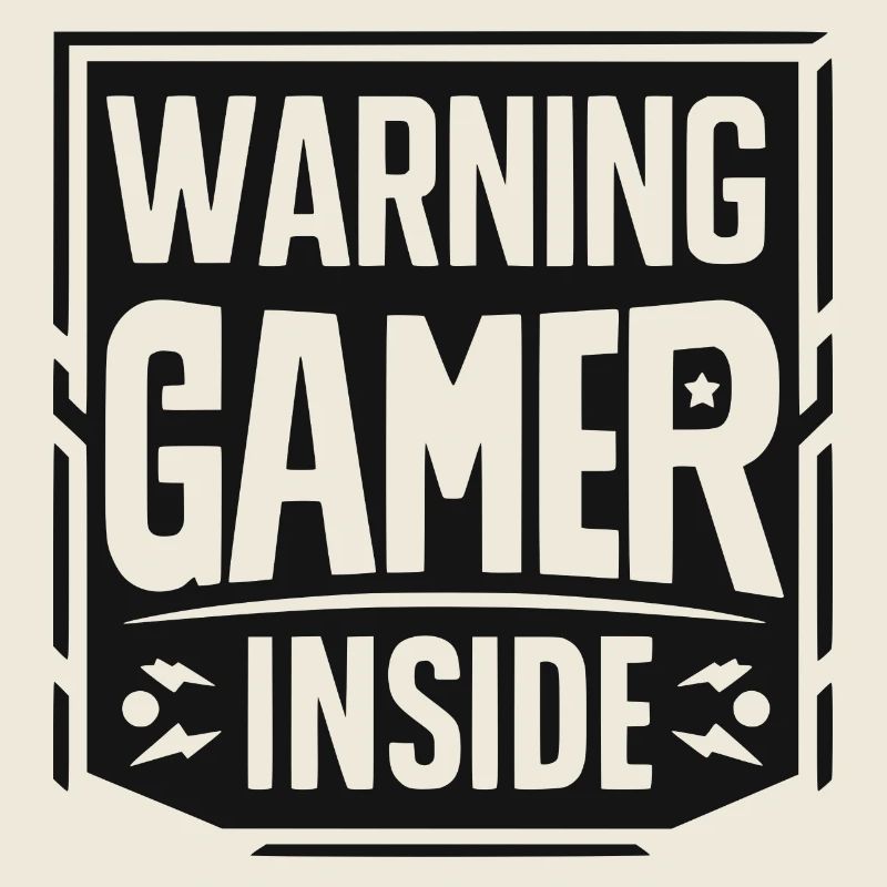 Warnung Gamer Inside