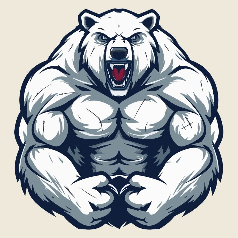 Polar Bear Comic Workout