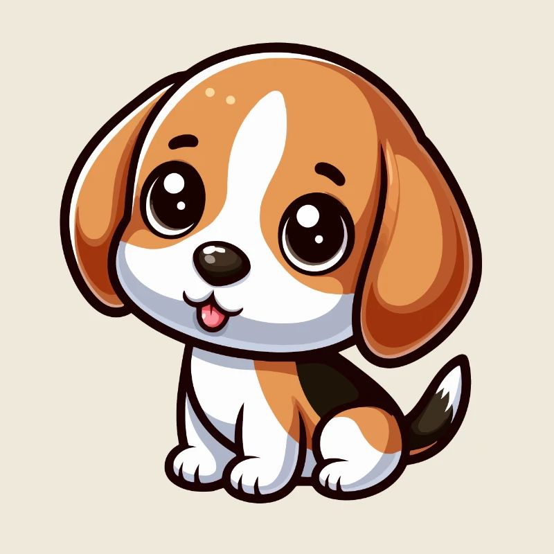 Chibi Beagle Chien