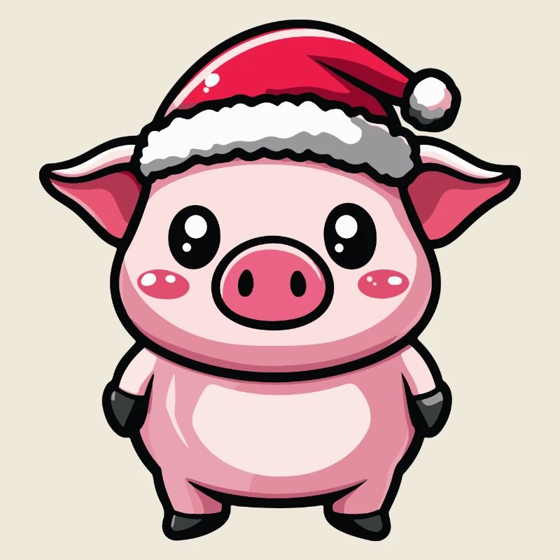 Schwein Weihnachten