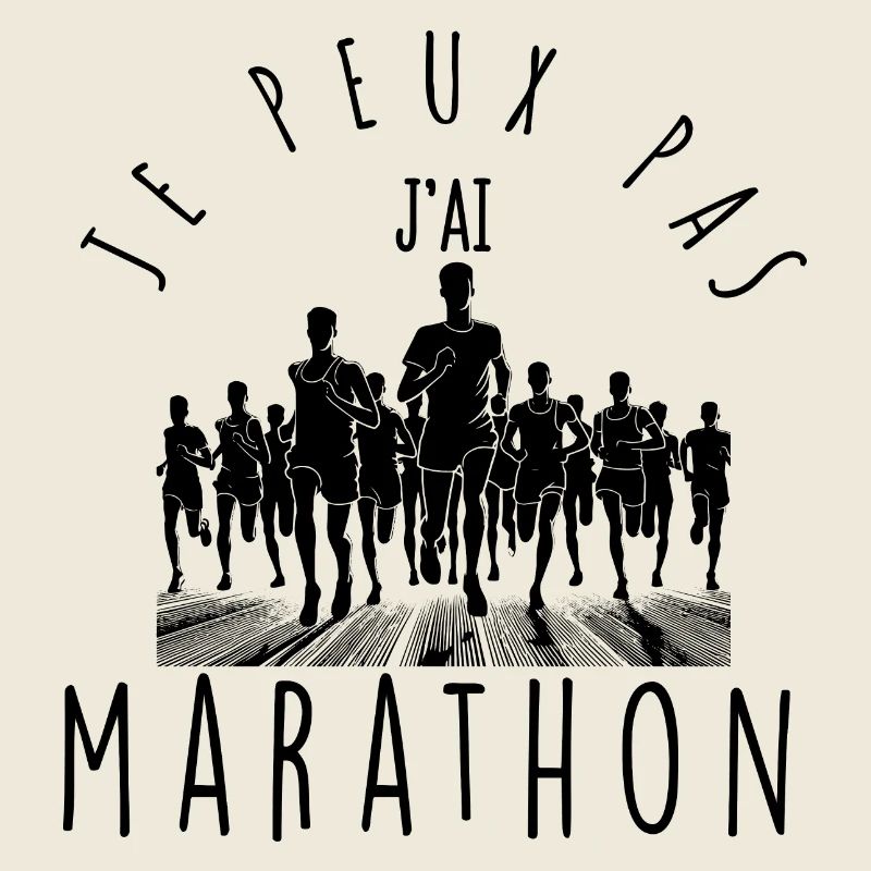 Ich kann nicht, ich habe Marathon.
