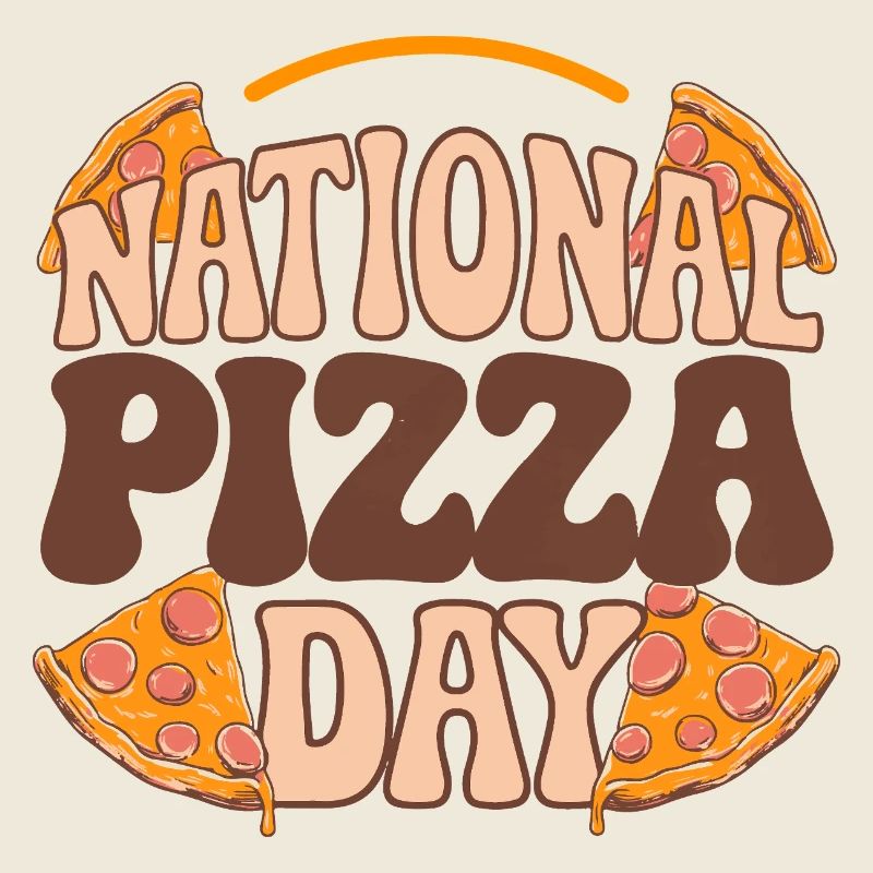 Journée nationale de la pizza 2025 pizza day gift