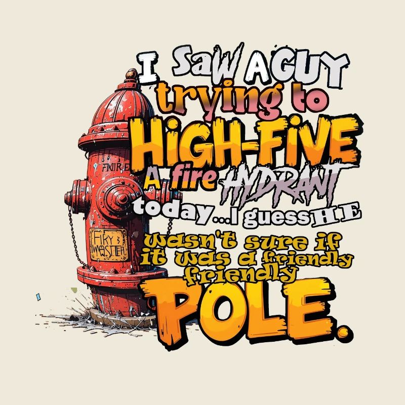 High Five on a Fire Hydrant