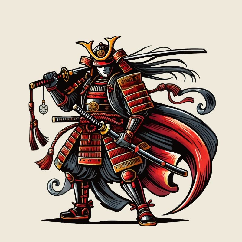 Bande dessinée de samouraï