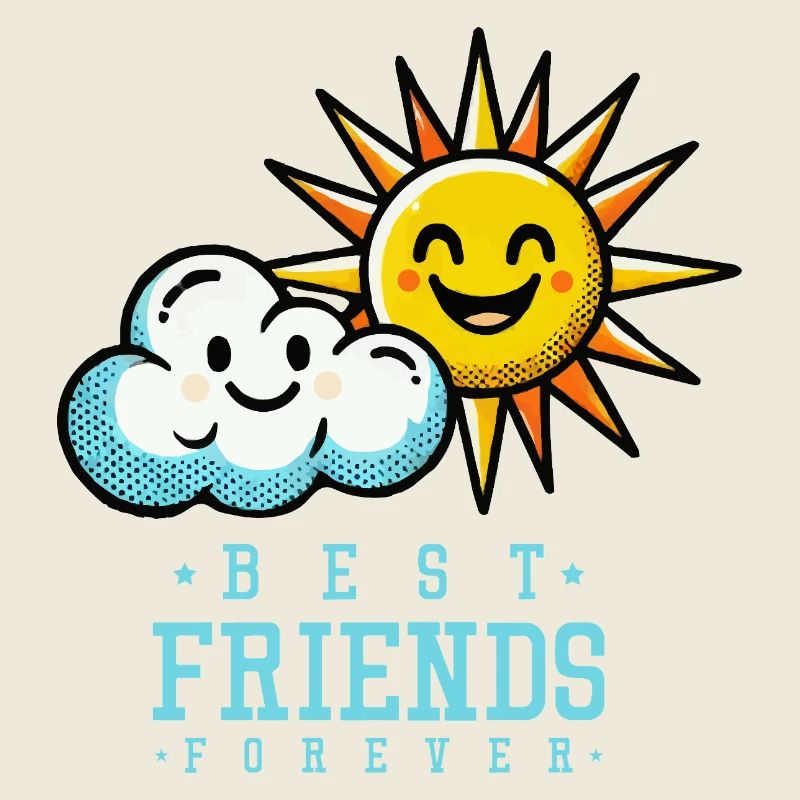 Cloud Sun Best Friends