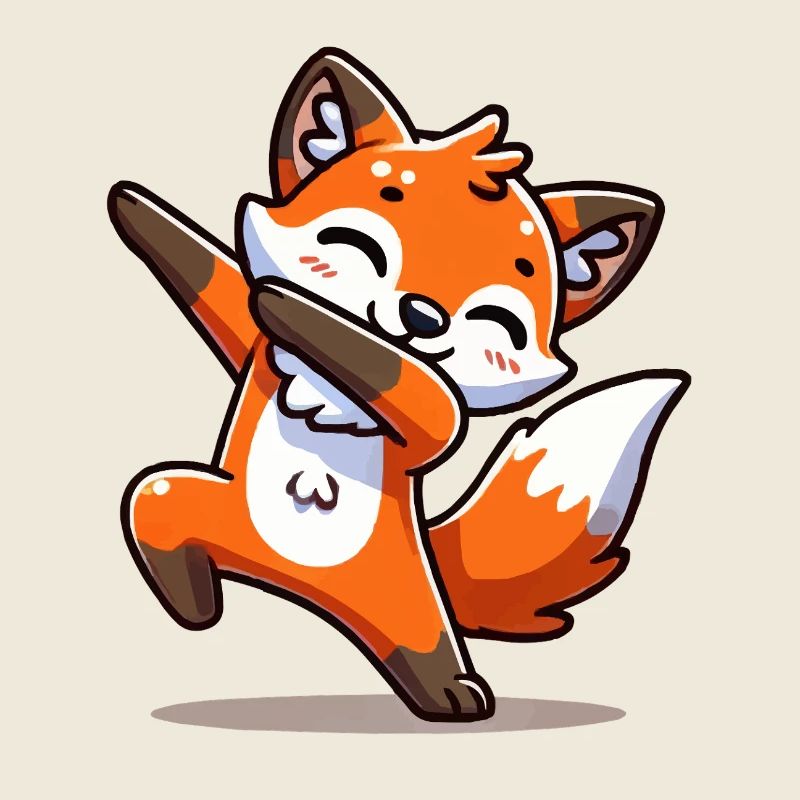 fuchs tier dabbing