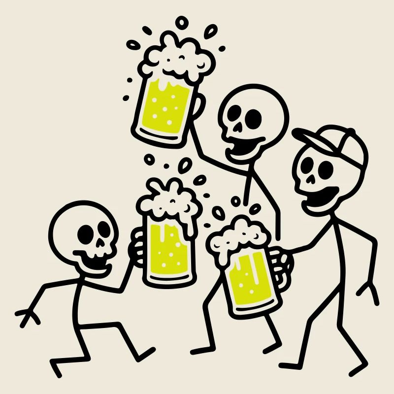Beer Team Skeleton