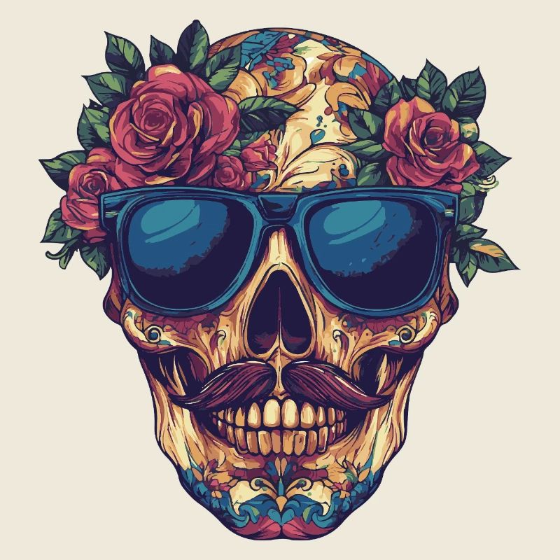 Skeleton Colorful