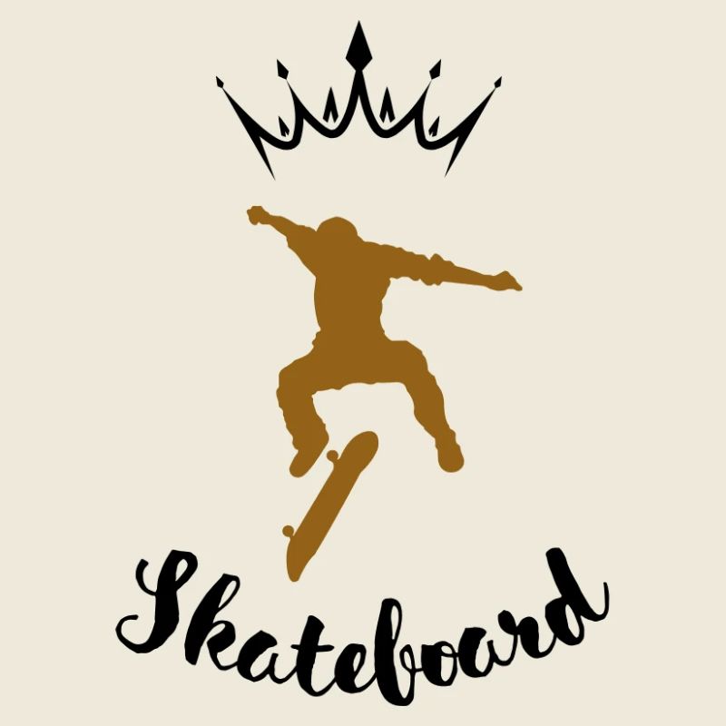 Skateboard-Springen