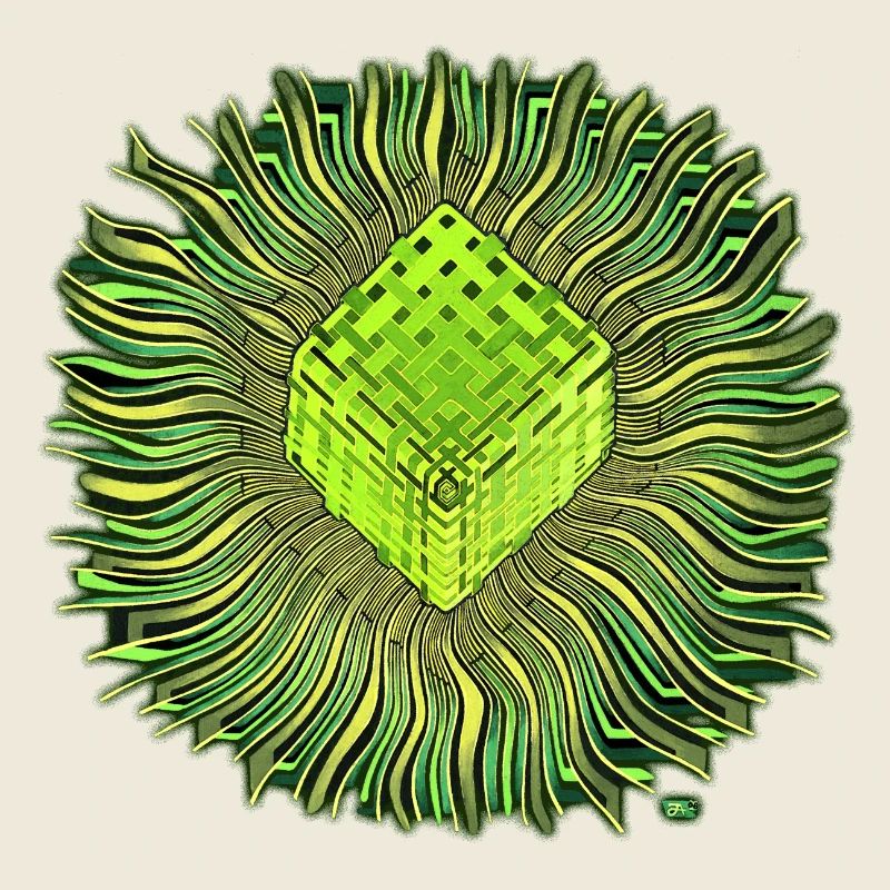 Psychedelic Cube / Cube Psychedelic