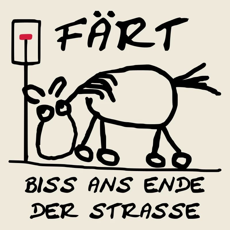 Färt Biss ans Ende der St