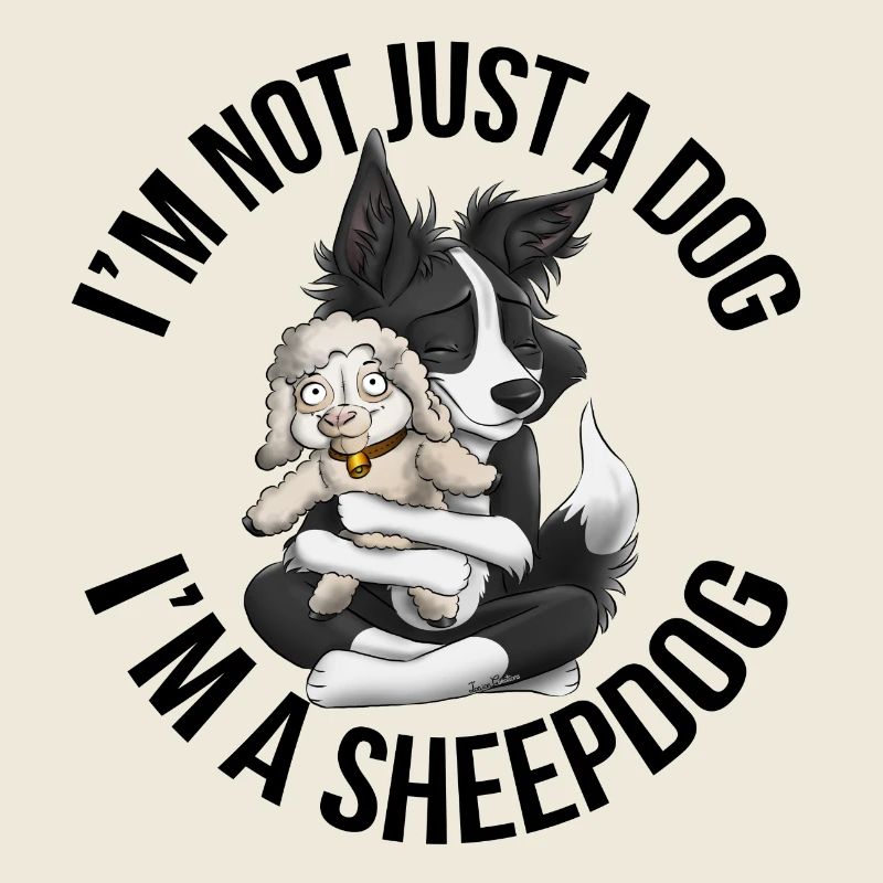 Ich bin ein Schäferhund - Schwarz