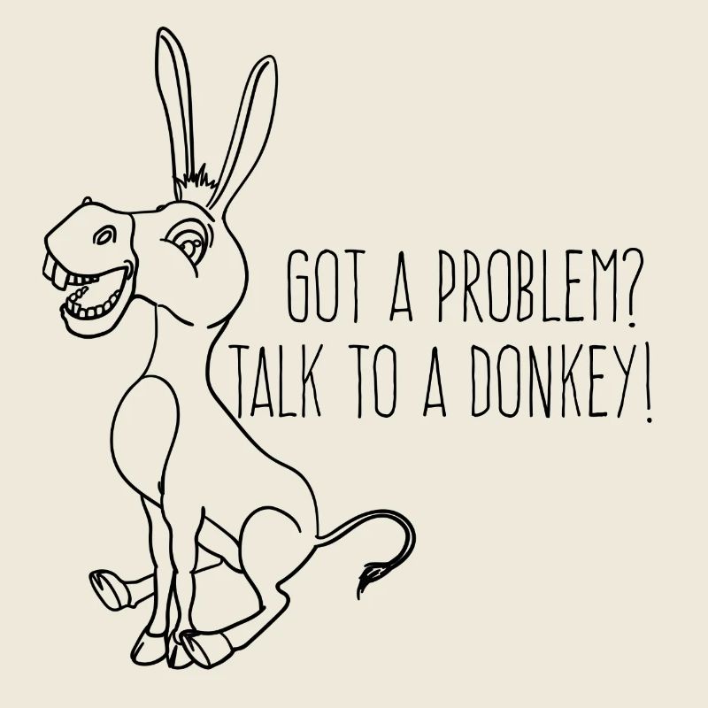 Esel / Bauernhof: Got A Problem? Talk To A Donkey!