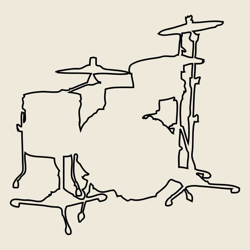 Drums Silhouette