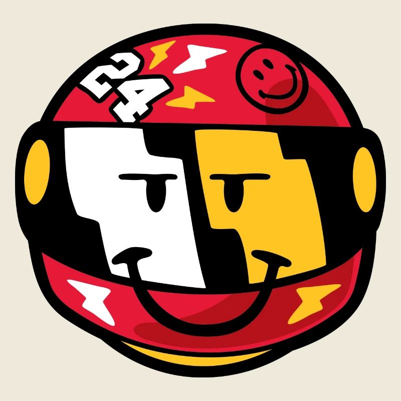 Smiley Nascar Driver