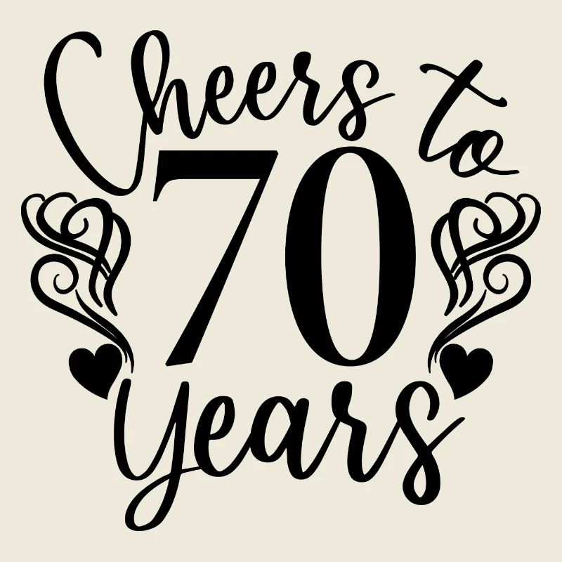 Vive le 70e anniversaire des 70 ans