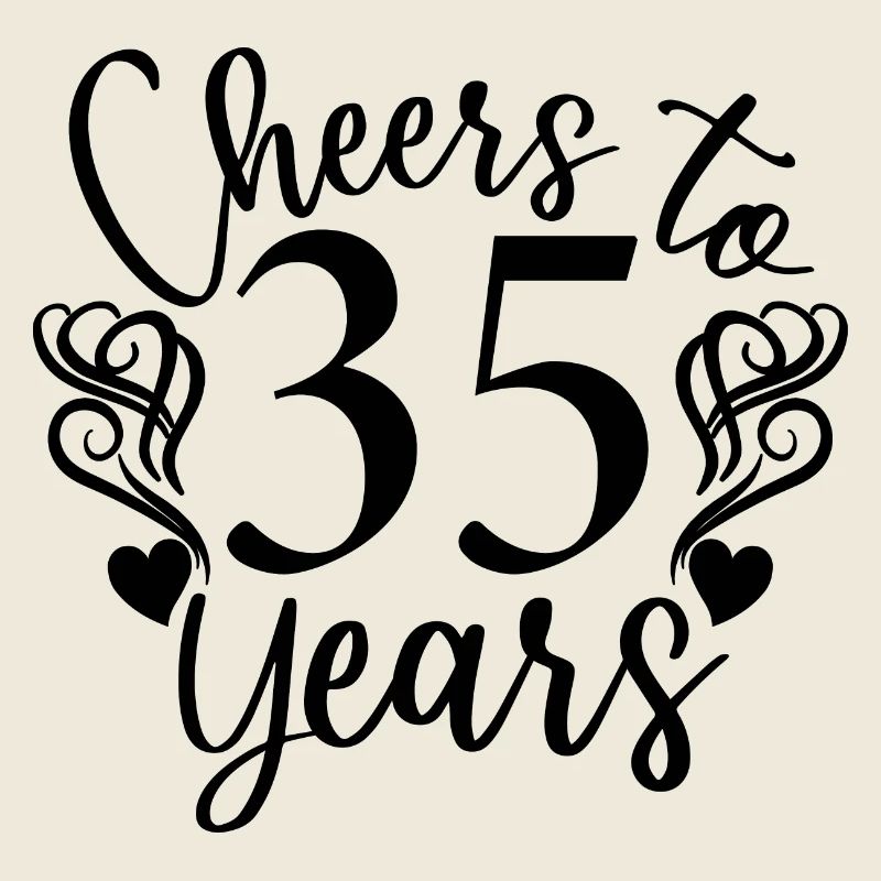 Vive le 35e anniversaire de ses 35 ans
