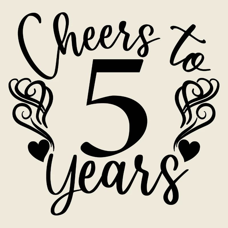 Vive le 5e anniversaire de 5 ans