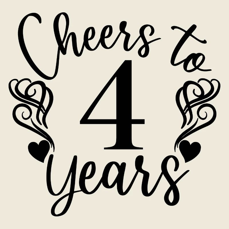 Vive le 4e anniversaire de 4 ans