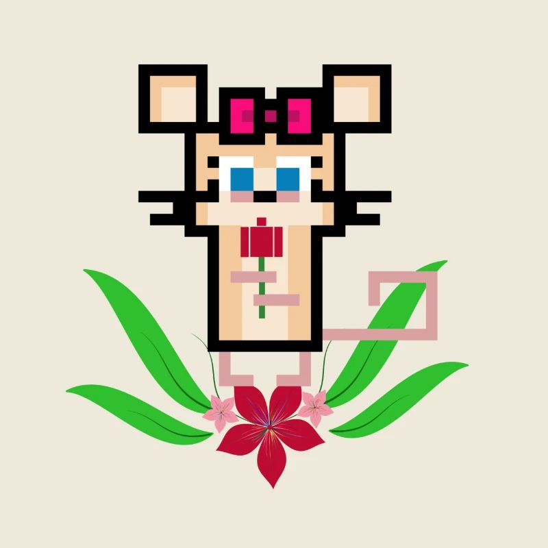 Blumenmaus
