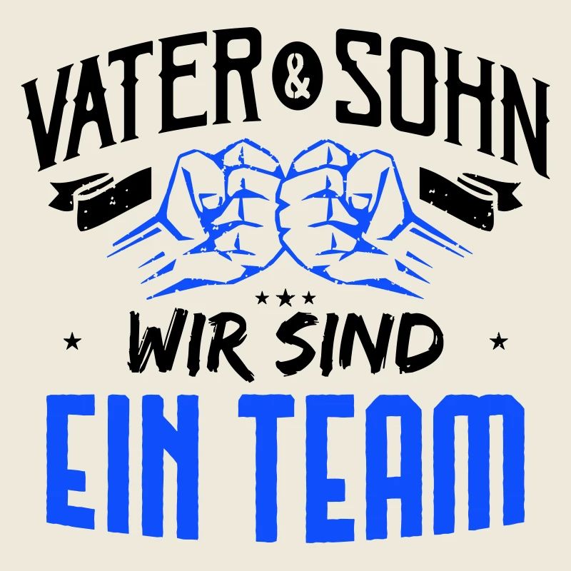 Father and son, we are a team