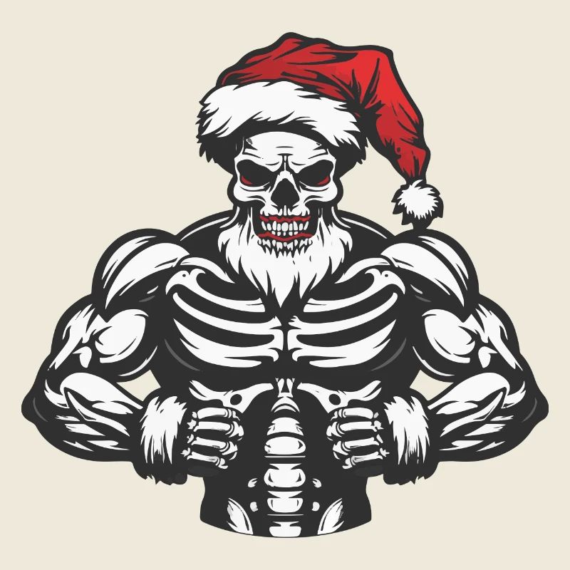 Crâne de Noël