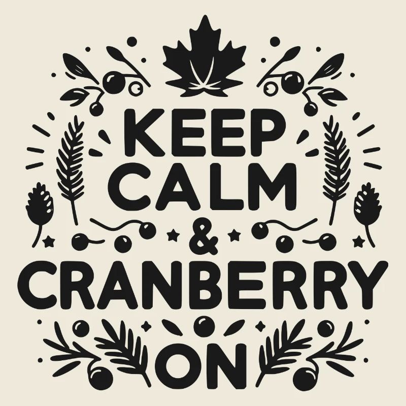 Keep Calm and Cranberry On