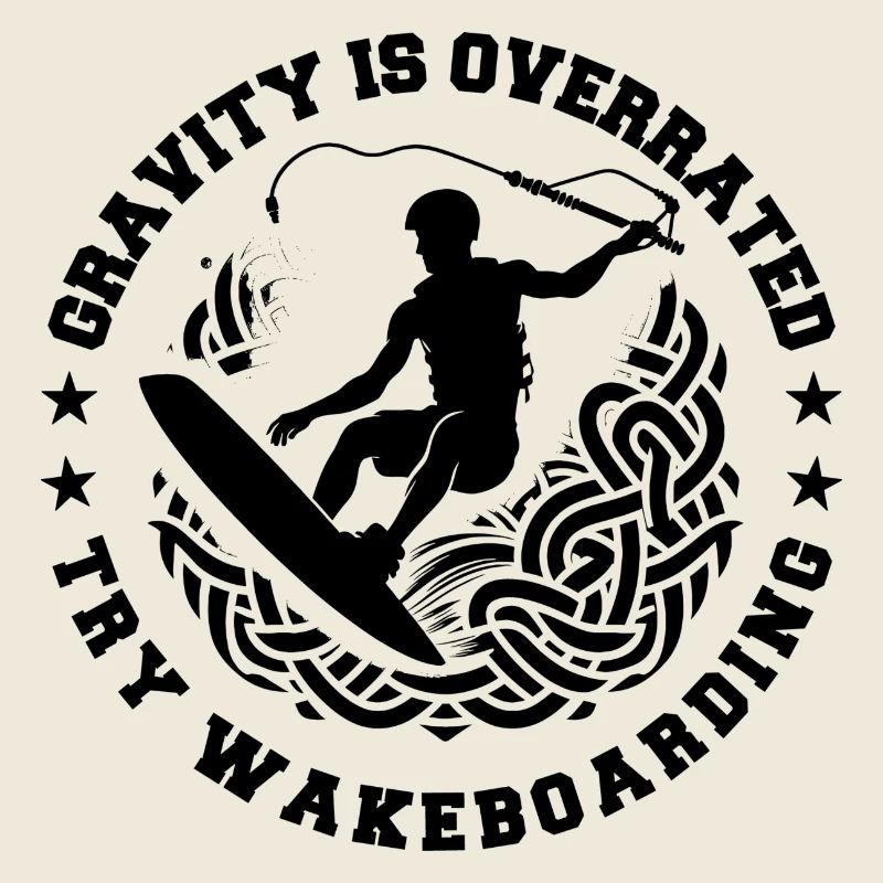 gravity is overrated try wakeboarding