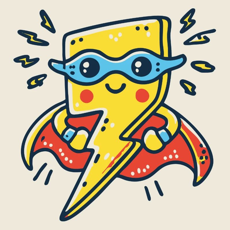 Lightning with Superpowers – An Electrifying Hero
