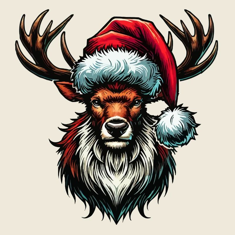 Deer Christmas Reindeer